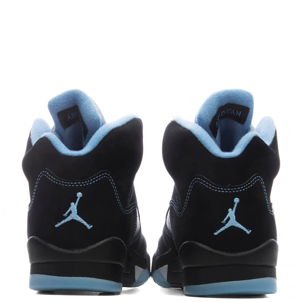 Air Jordan 5 Retro Black Carolina GS Black Multi