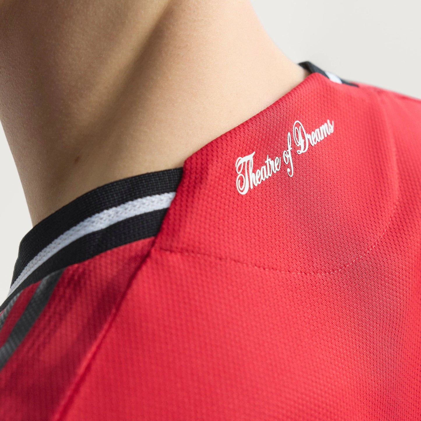 adidas Manchester United Home Authentic Mens Soccer Jersey 25 26 Red
