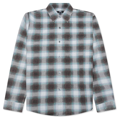 June Plaid Shirt Bone