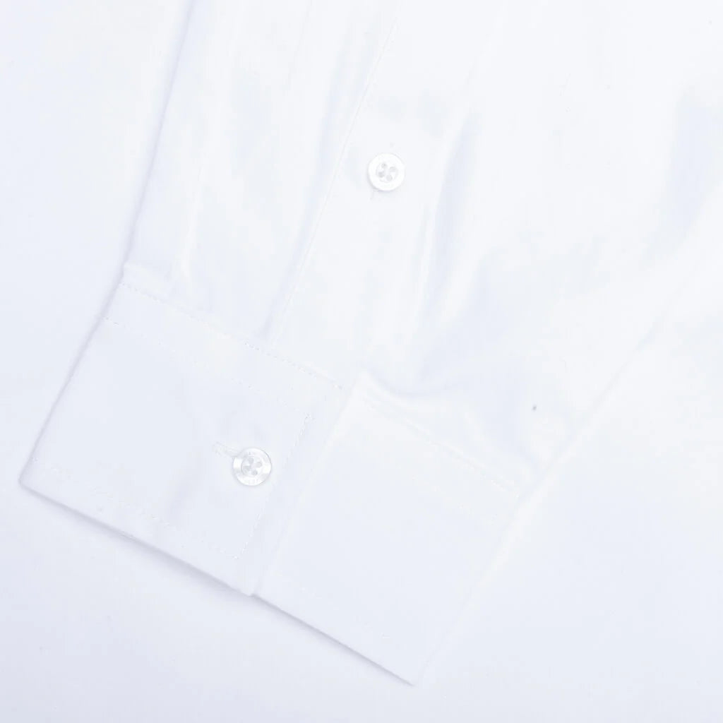 Dali Oversized Button Down Shirt White