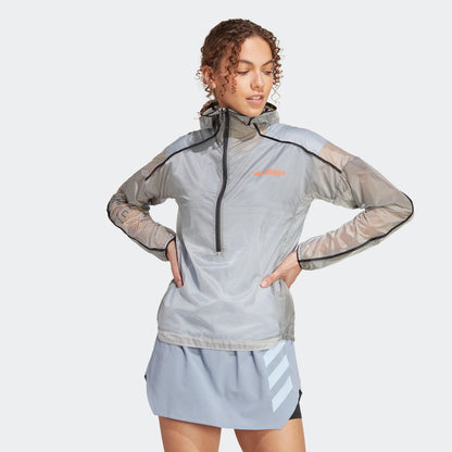 Women's TERREX Agravic Windweave Pro Trail Running Windbreaker