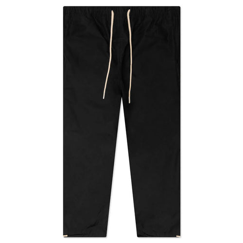 Relaxed Trouser Jet Black