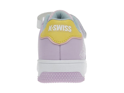 Tenis K Swiss Salt 2 Blanco y Lila para Niño