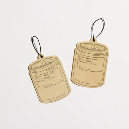 Amber & Moss– Air Freshener 2 pack