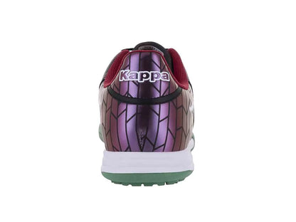 Tenis de Fútbol Kappa Negro y Verde para Hombre