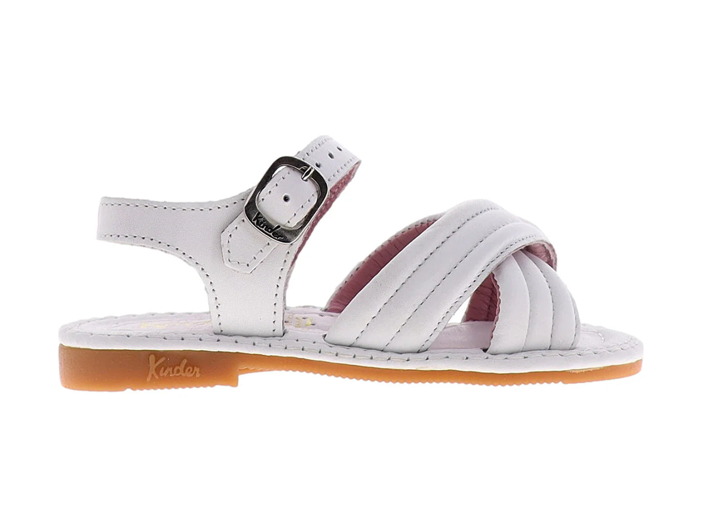 Sandalias Kinder para Niña Color Blanco