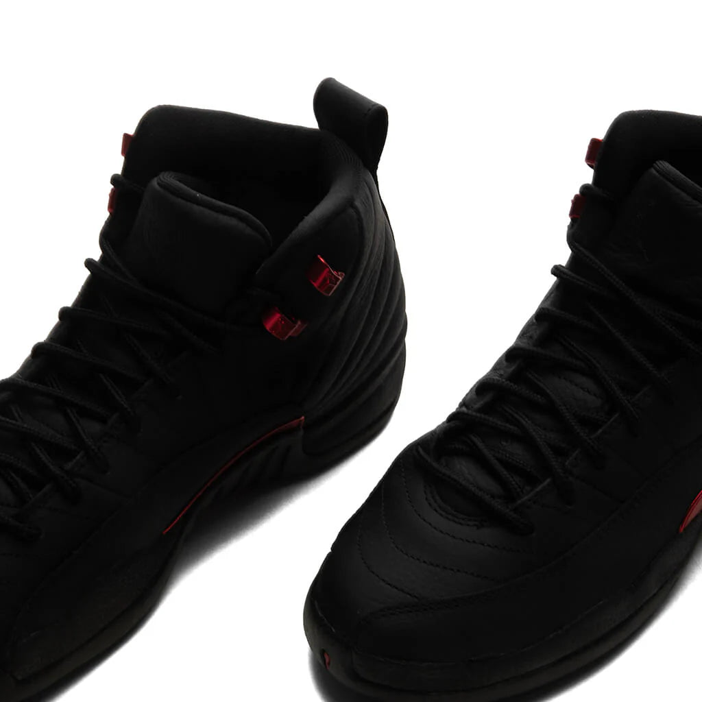 Air Jordan 12 Retro Bloodline GS Black Varsity Red
