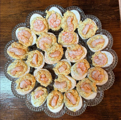 Spicy Pickled Shrimp Jar Ready-to-Eat Marinated Cajun Seafood Snack