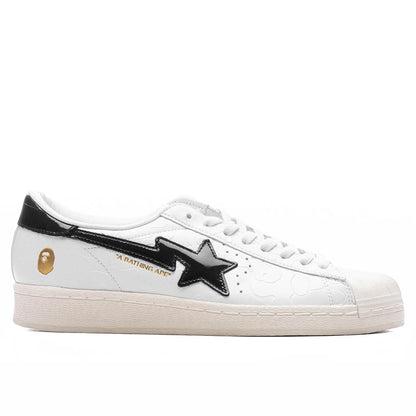Adidas x BAPE Superstar Cloud White Core Black Off White