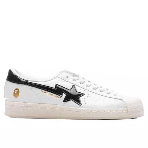 Adidas x BAPE Superstar Cloud White Core Black Off White