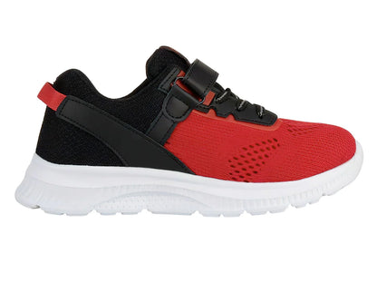 Tenis Lotto Negro y Rojo para Niño