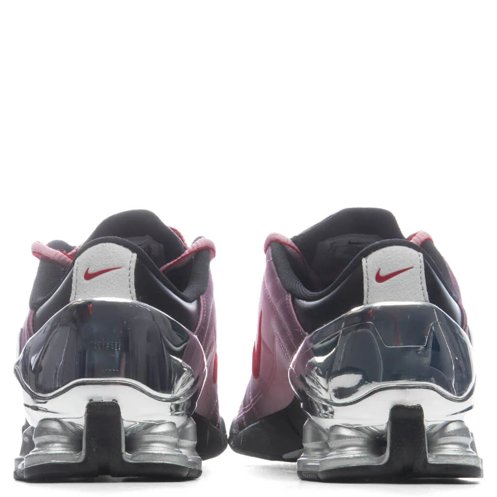 Womens T90 Shox Magia SP x Forget me nots Shy Pink University Red Black