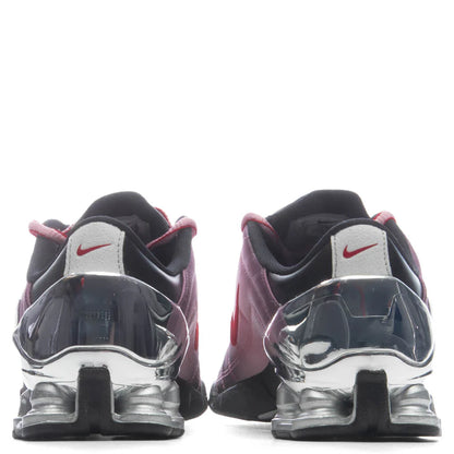Womens T90 Shox Magia SP x Forget me nots Shy Pink University Red Black