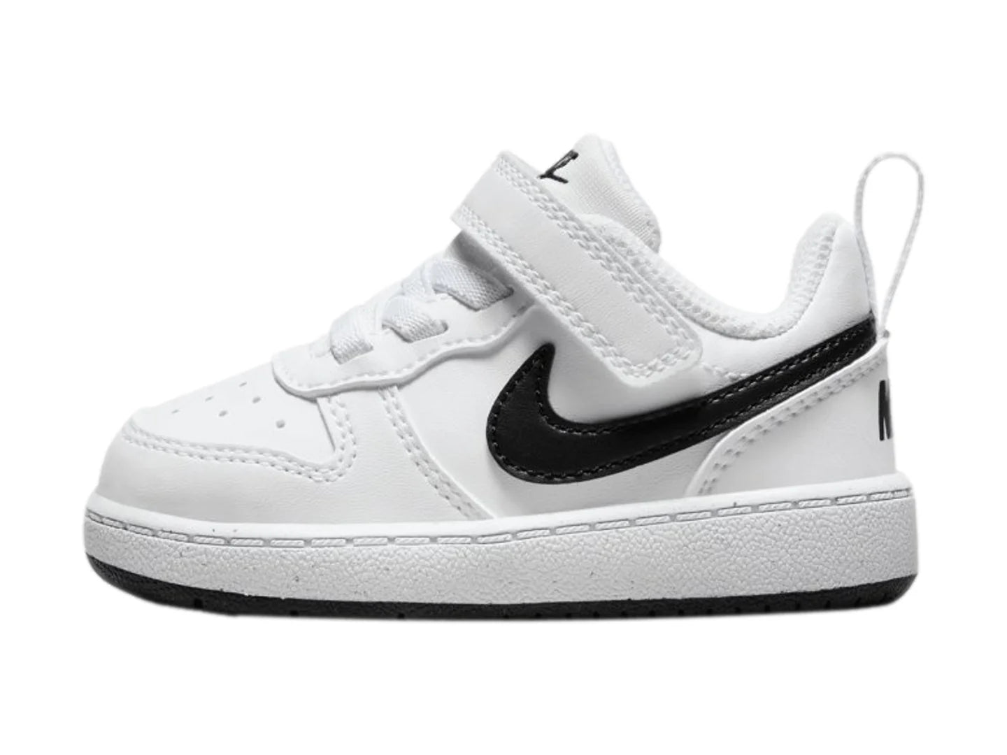 Tenis Nike Court Borough Low Recraft Blanco y Negro para Niño