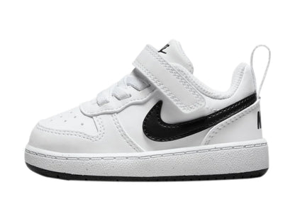 Tenis Nike Court Borough Low Recraft Blanco y Negro para Niño