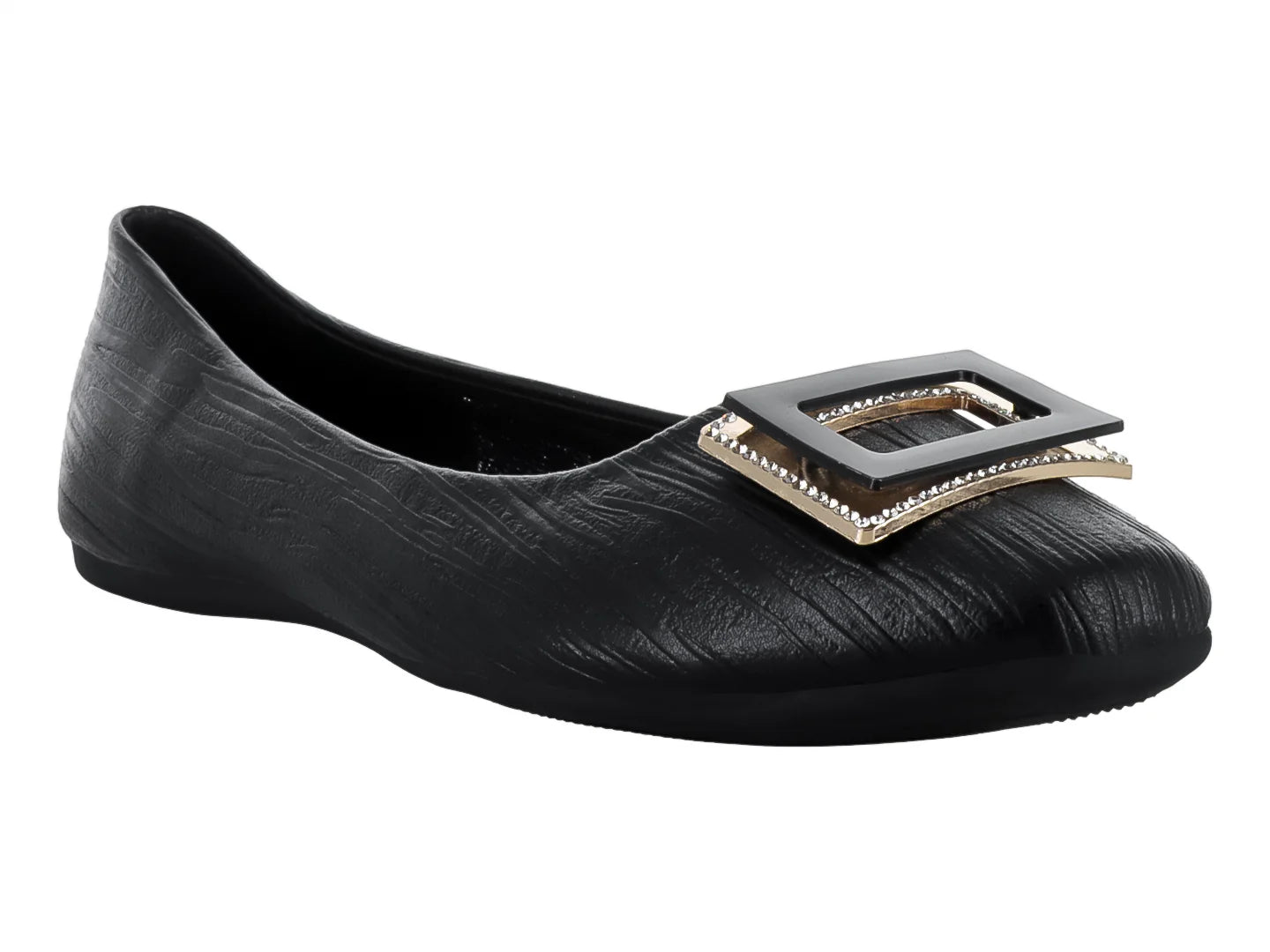 Zapatos Planos ROZE Negro para Mujer