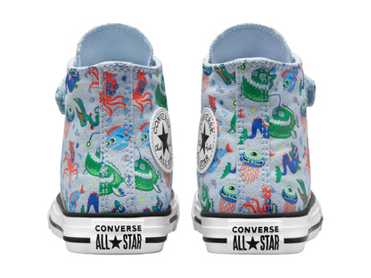 Tenis Converse Chuck Taylor All Star 1V Hi Azul para Niño