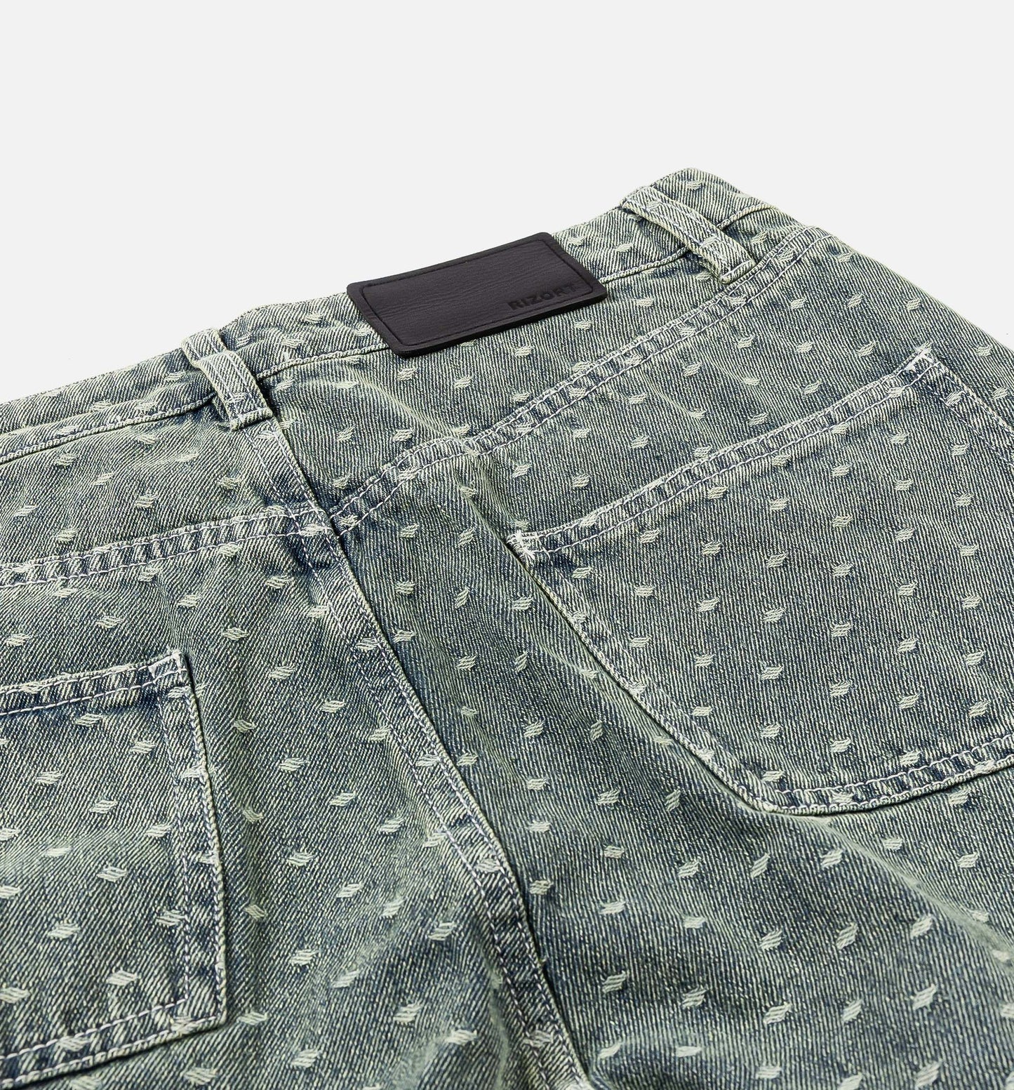 Dobby Mens Pant Blue