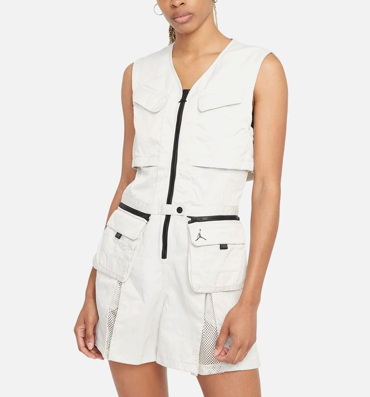Heatwave Flightsuit Womens Bone Black