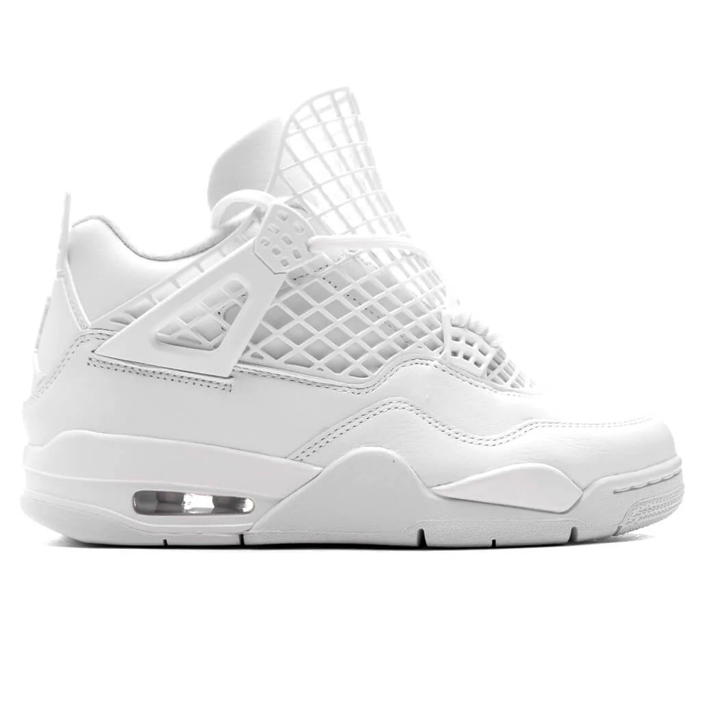 Womens Air Jordan 4 Net White Phantom Metallic Gold
