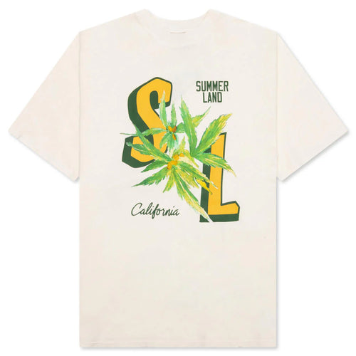 SL Hemp T Shirt Antique White