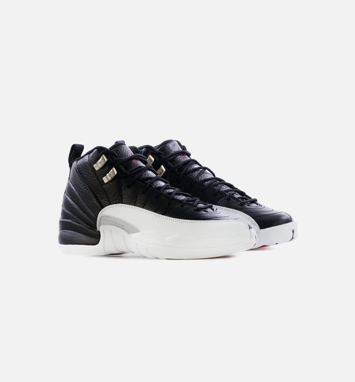 Air Jordan 12 Playoffs Grade School Lifestyle Shoe Black White