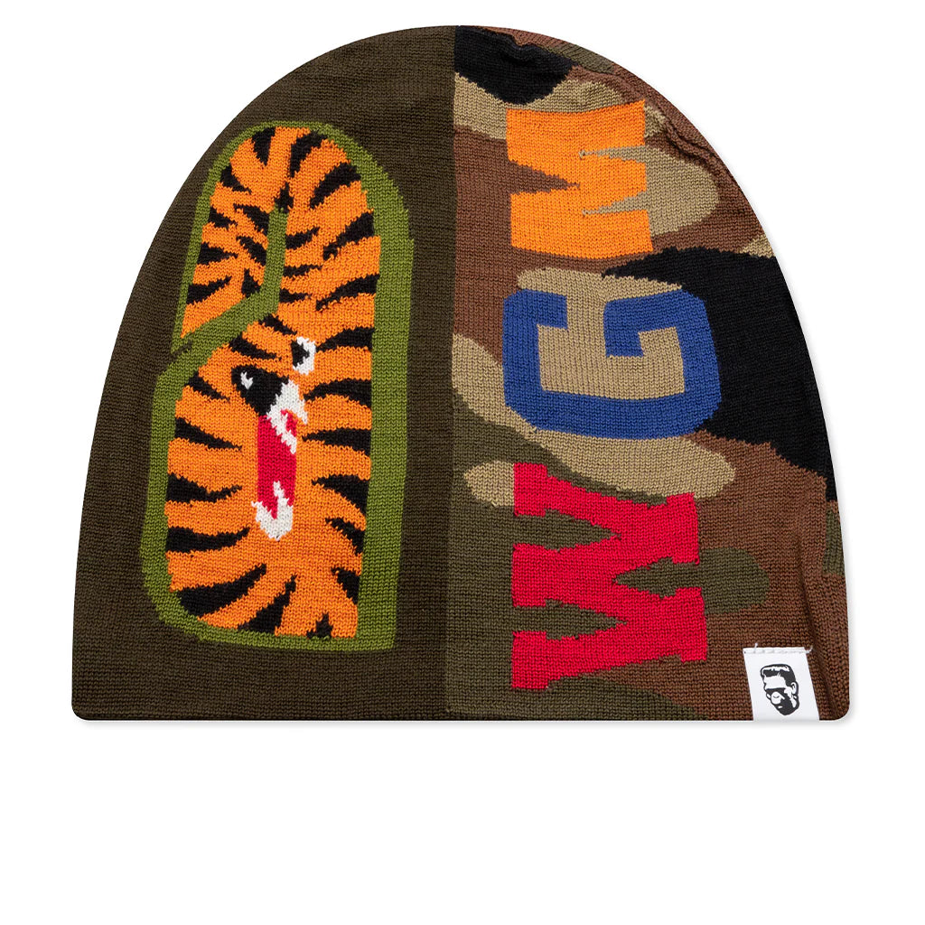 1st Shark Knit Cap Red