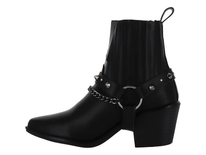 Botines Mauri Valero Negro para Mujer