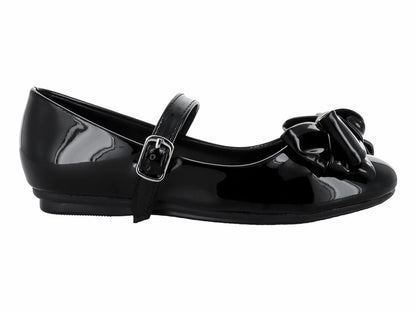 Zapatos Genesis de Charol Negro para Niña