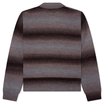 Knit Polo Brown