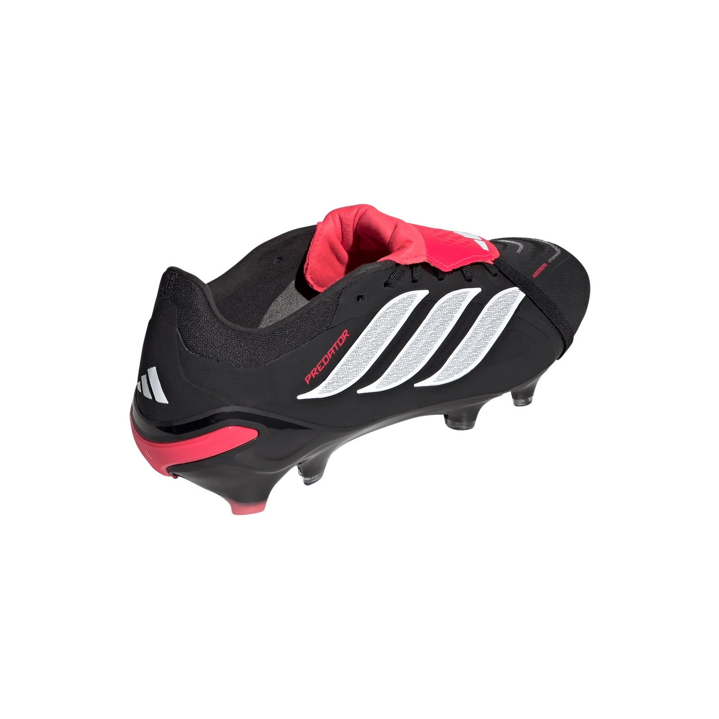 adidas Predator Pro Fold Over Tongue FG Firm Groun Mens Soccer Cleats Black White