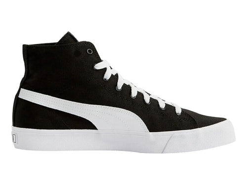 Tenis PUMA Bari Mid Negro y Blanco para Hombre