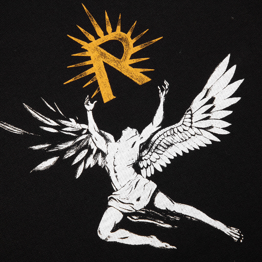 Icarus Hoodie Jet Black