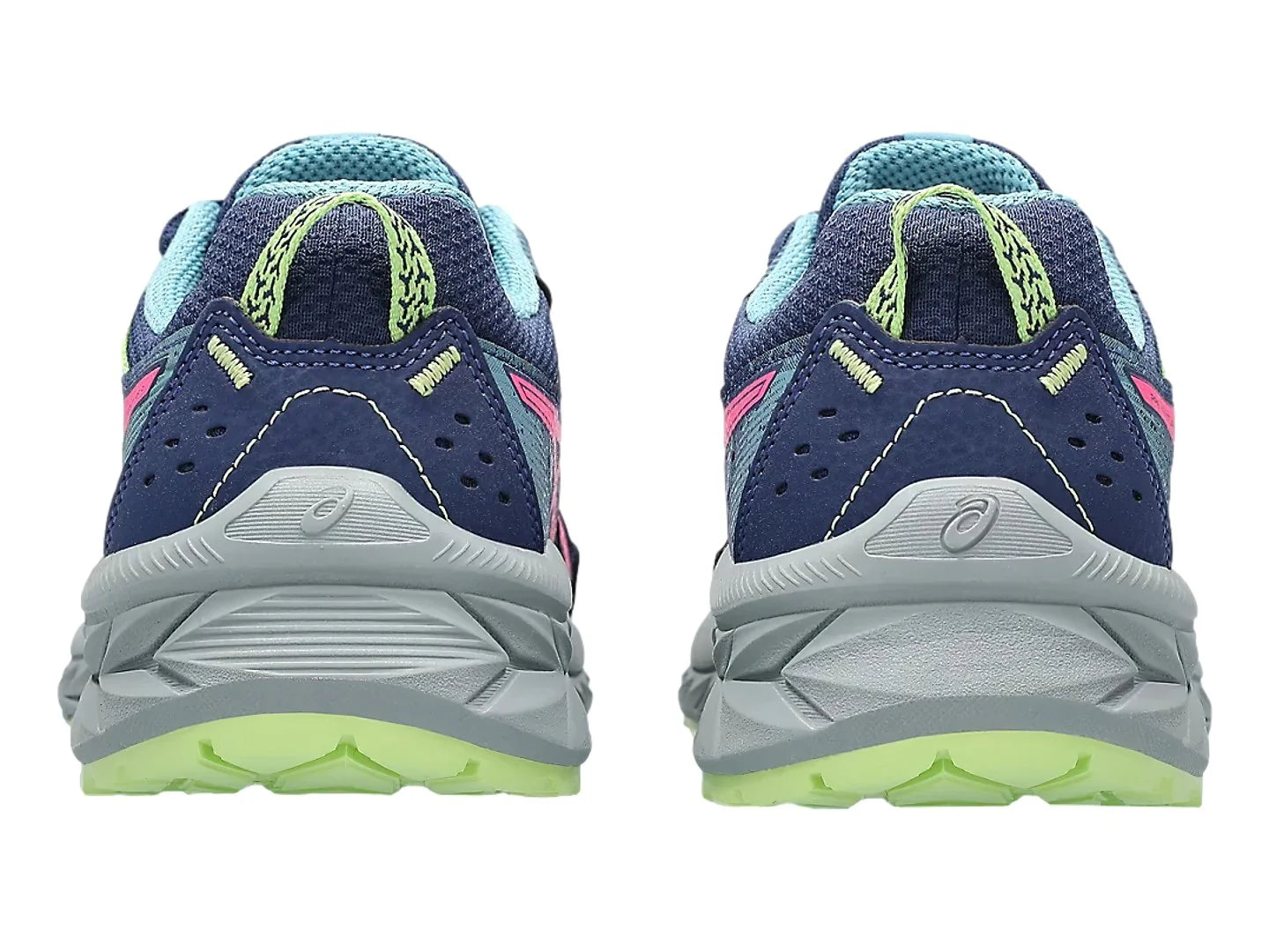 Tenis ASICS Pre Venture 9 Azul y Rosa para Niña