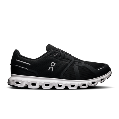 Men's Cloud 6 Wide in Black/White