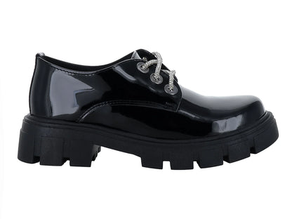 Zapatos Miroslava Charol Negro para Niña