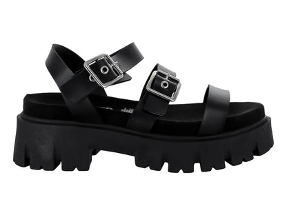 Sandalias Gladiador Vicenza Negro para Mujer