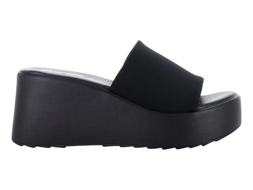 OYYI Sandalias Plataforma Negro para Mujer