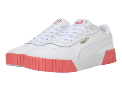 Tenis PUMA Carina 20 Blanco y Rosa para Mujer