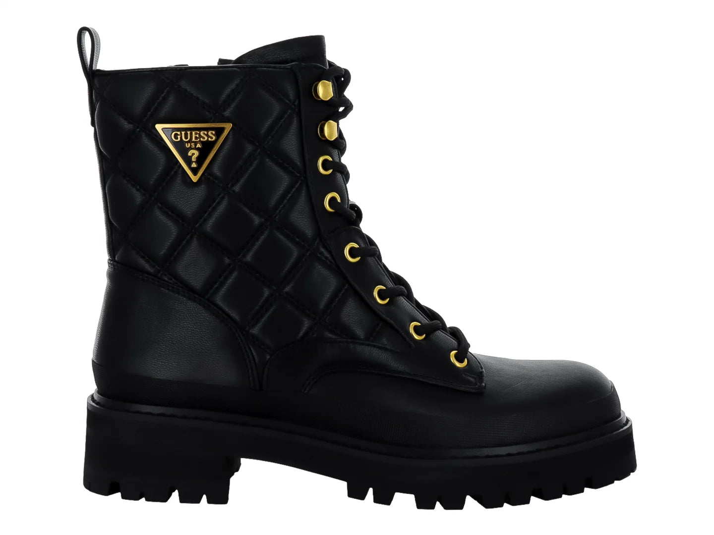 Botas Combat Guess Color Negro para Mujer