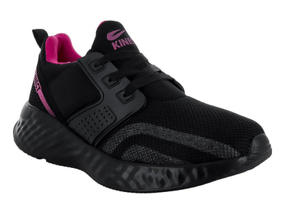 Tenis Kinect Negro Fucsia para Mujer
