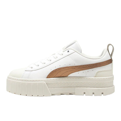 Mayze Glow-Up Metallic Lace Up Sneakers
