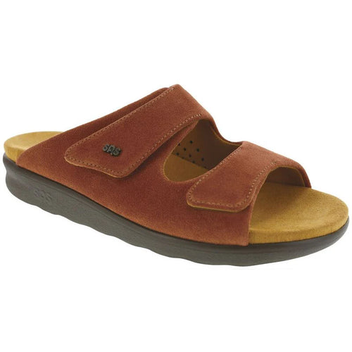 Women's Cozy Slide Sandal in  Rust