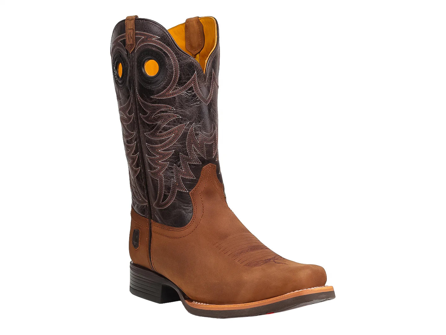 Botas Vaqueras Nokota Horse Color Chocolate para Niño