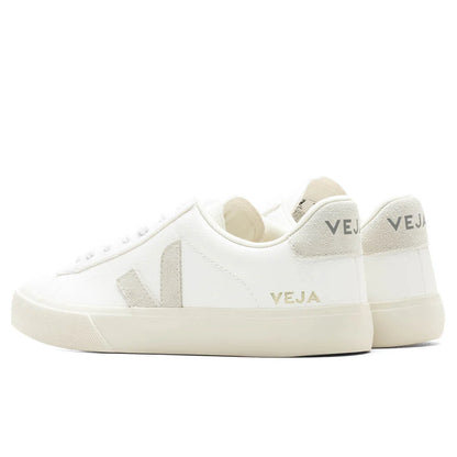 Womens Campo Chromefree Extra White Natural Suede