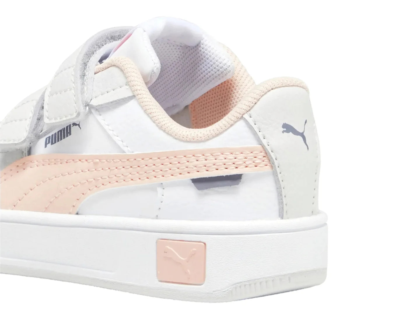 Tenis PUMA Carina Street V Blanco y Rosa para Niña