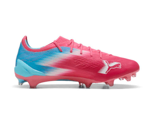 PUMA Ultra 6 Ultimate Re Charge FG AG Firm Multi Ground Soccer Cleats Blue Pink