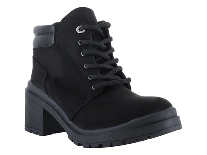 Botines Luna Rosa Negro para Mujer