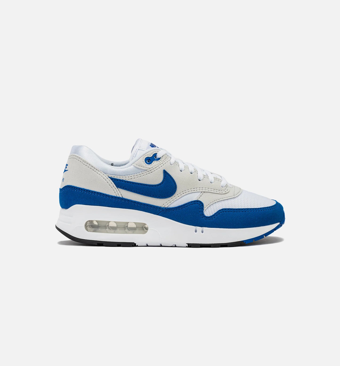 Air Max 1 86 Royal Blue Womens Lifestyle Shoe White Light Neutral Grey Black Royal Blue