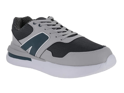 Tenis de Baloncesto Makena Oxford Gris para Hombre